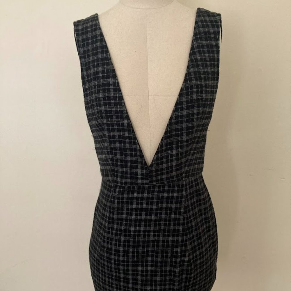 Handmade Black Pinafore Dress